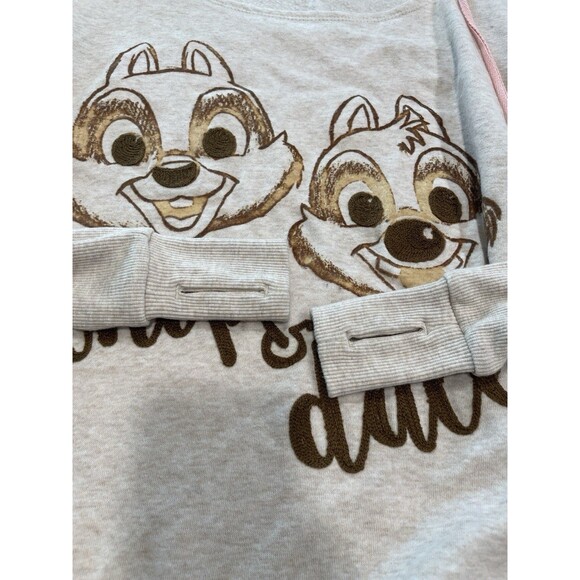 Disney Chip and Dale Hooded Sweatshirt Women’s X-Small Disney Store - Picture 5 of 8